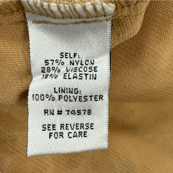 Y2K Cache Lace Halter Top L  Ivory & Nude Lingerie Inspired Scalloped Festival - Picture 8 of 9